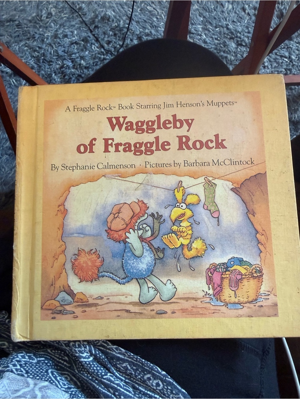 Waggleby of Fraggle Rock Vintage Children's hardcover Book